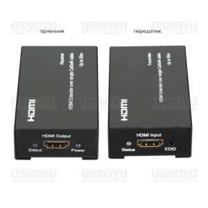 OSNOVO TA-Hi/1+RA-Hi/1 Комплект для передачи HDMI по одному кабелю витой пары CAT5e/6 до 50м.