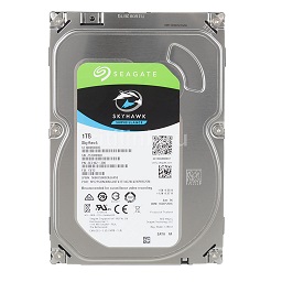 Жесткий диск HDD 1ТБ, Seagate SkyHawk 